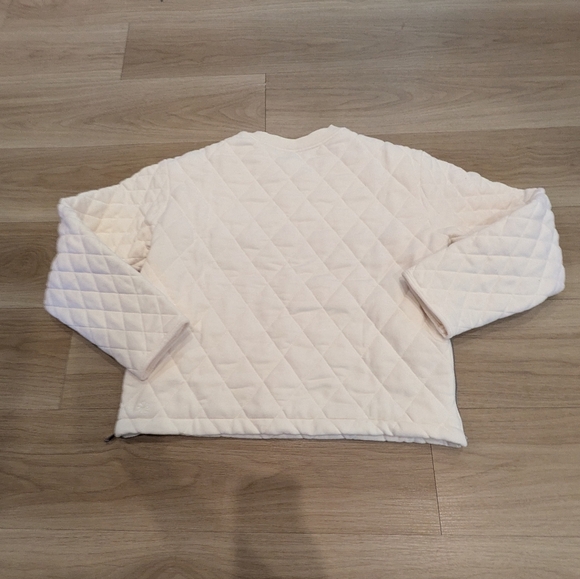Athleta Tops - Athleta Retroplush Quilted Crewneck NWT - Size S